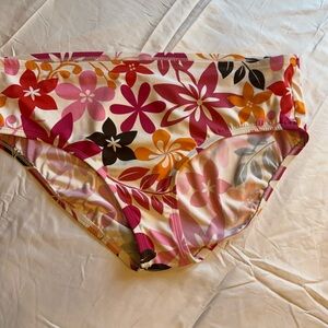 Motherhood Maternity Bright Floral Swim Bottoms Size XL Maternity
